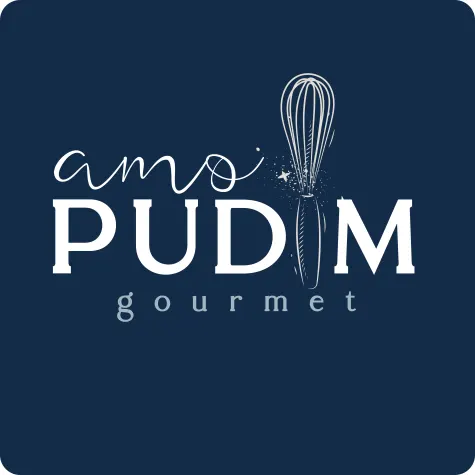 Logo de Amo Pudim Gourmet